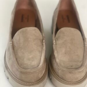 Sonoma Taupe Suede Loafers for Women